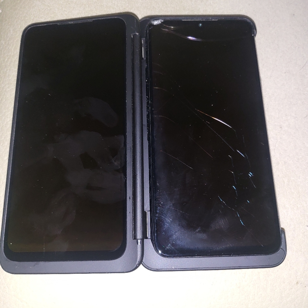 LG g8x flip phone